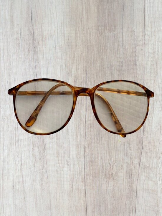 Vintage Girard 5966 Tortoise Eyeglass Frames France 53-17-135 Retro Optical main image 6